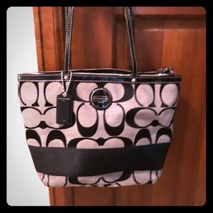 Coach tote purse